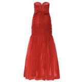 Abito Serafina KPS0015 RED FOR LOVE & LEMONS 
