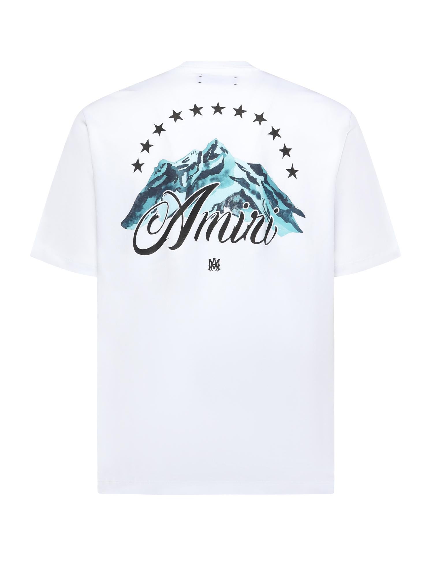 T-shirt con logo AMTOJR1010 100 AMIRI 