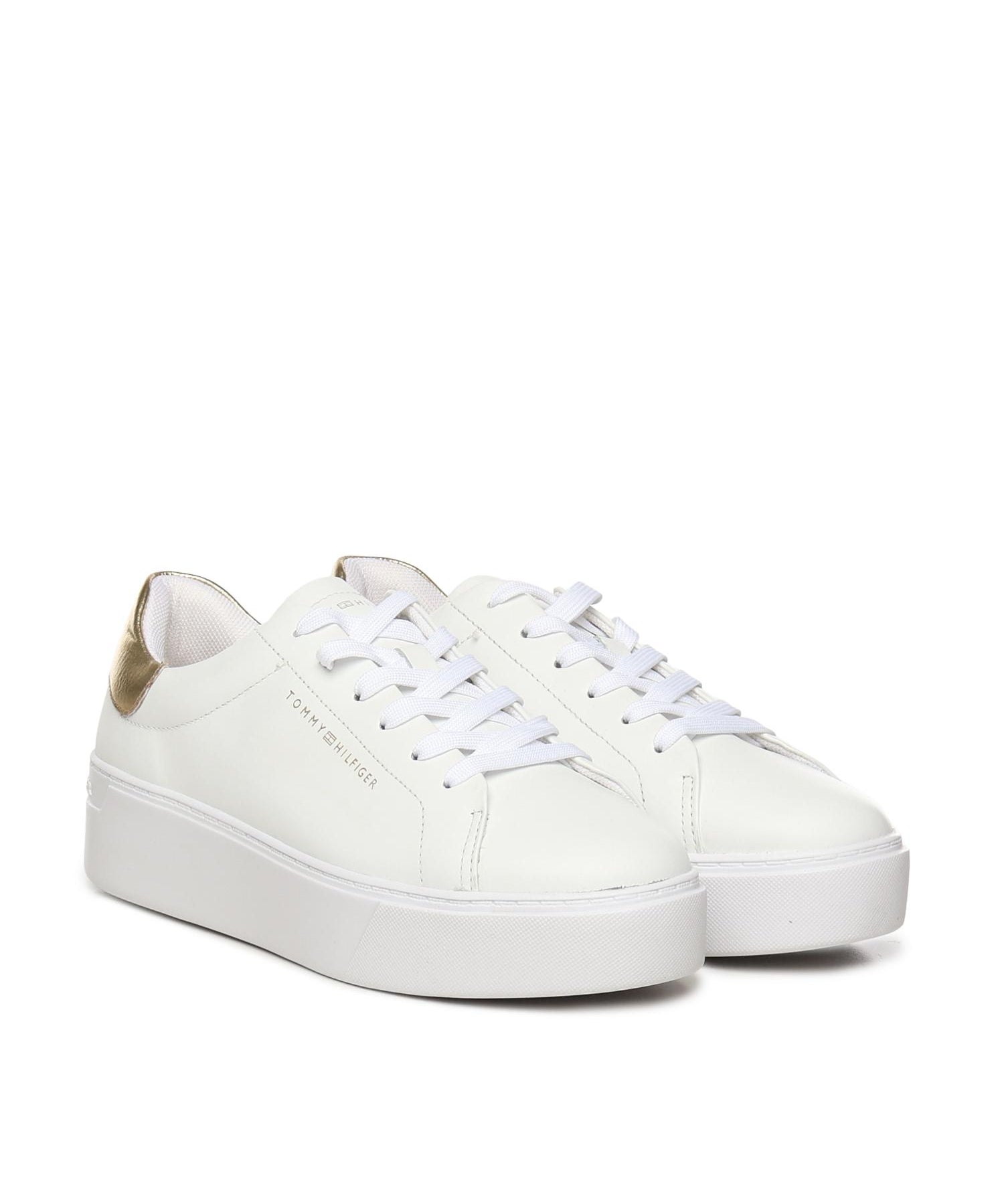 Sneakers in pelle FW0FW08756 0HT TOMMY HILFIGER 