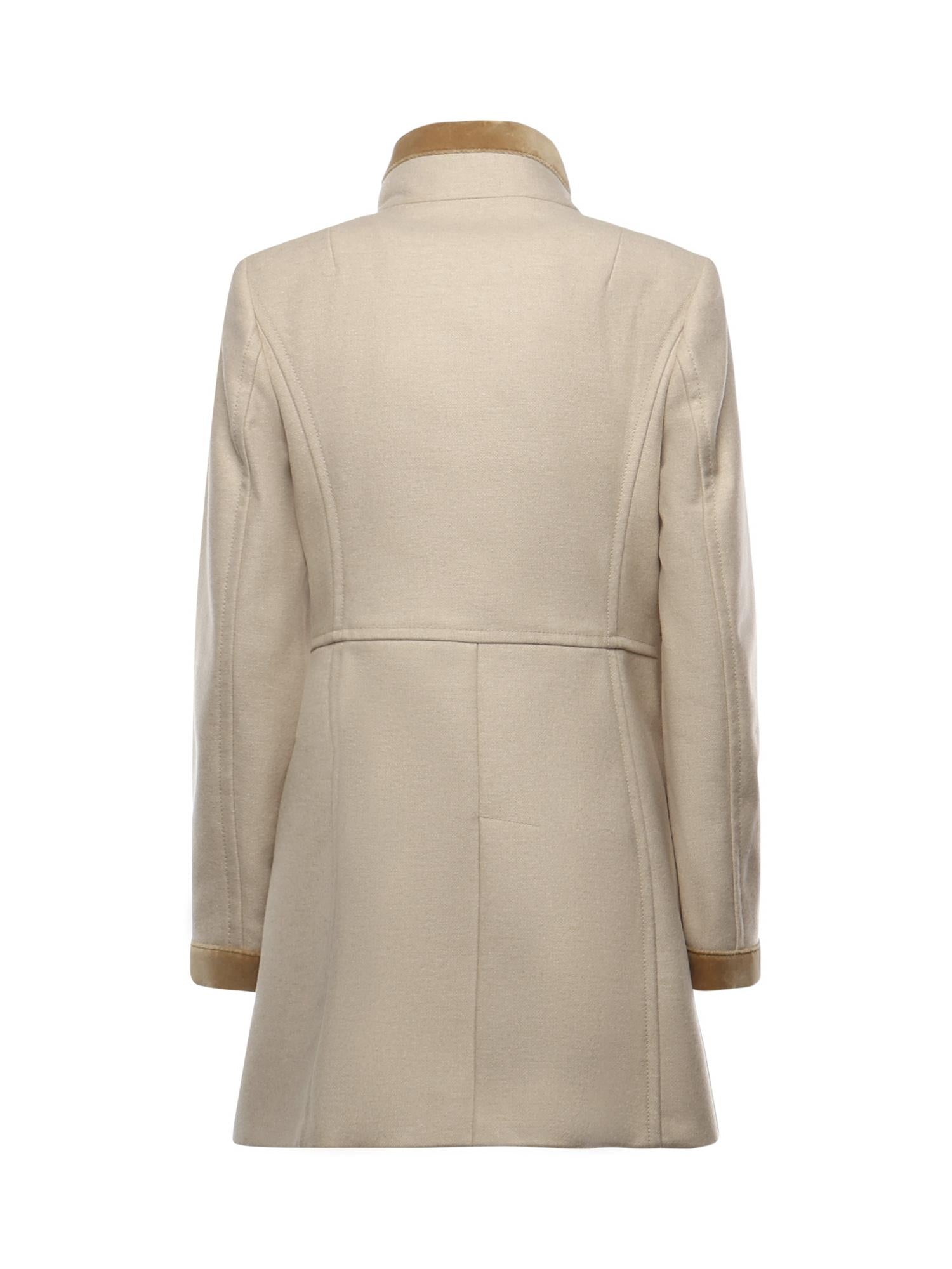 Cappotto Virginia in panno di lana mélange NAW50514000XMY C002 FAY 