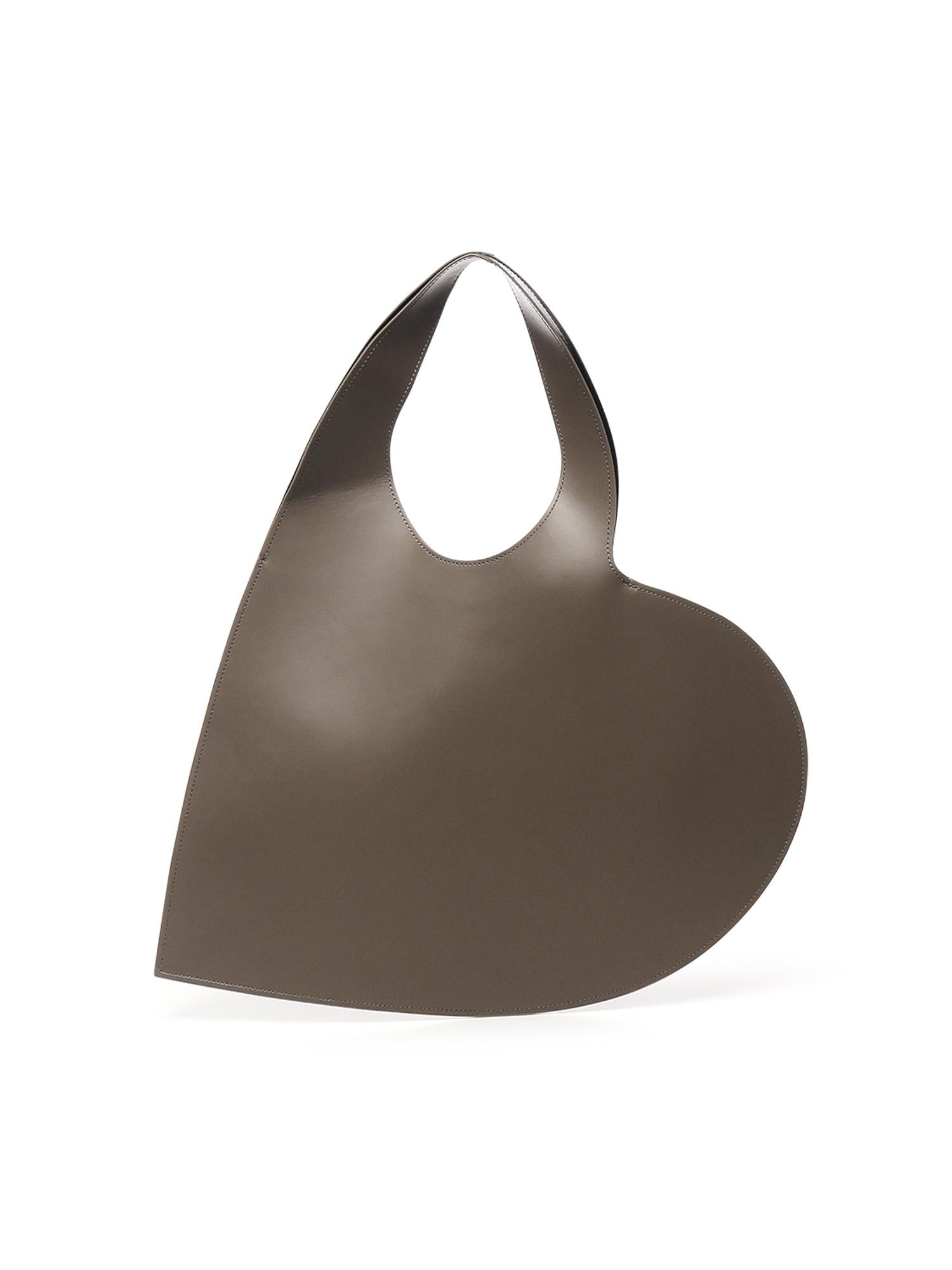 Borsa tote grande Heart<BR/> COPBA113F6004 BROWN COPERNI 
