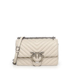 Borsa piccola a tracolla Love Bag One Chevron 100074 A0GKZ14O PINKO 