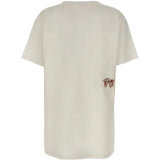 T-shirt T-SHIRT WHITE/MULTICOLOR 260WCT00353 JJJ025GR 445 445 THE Attico