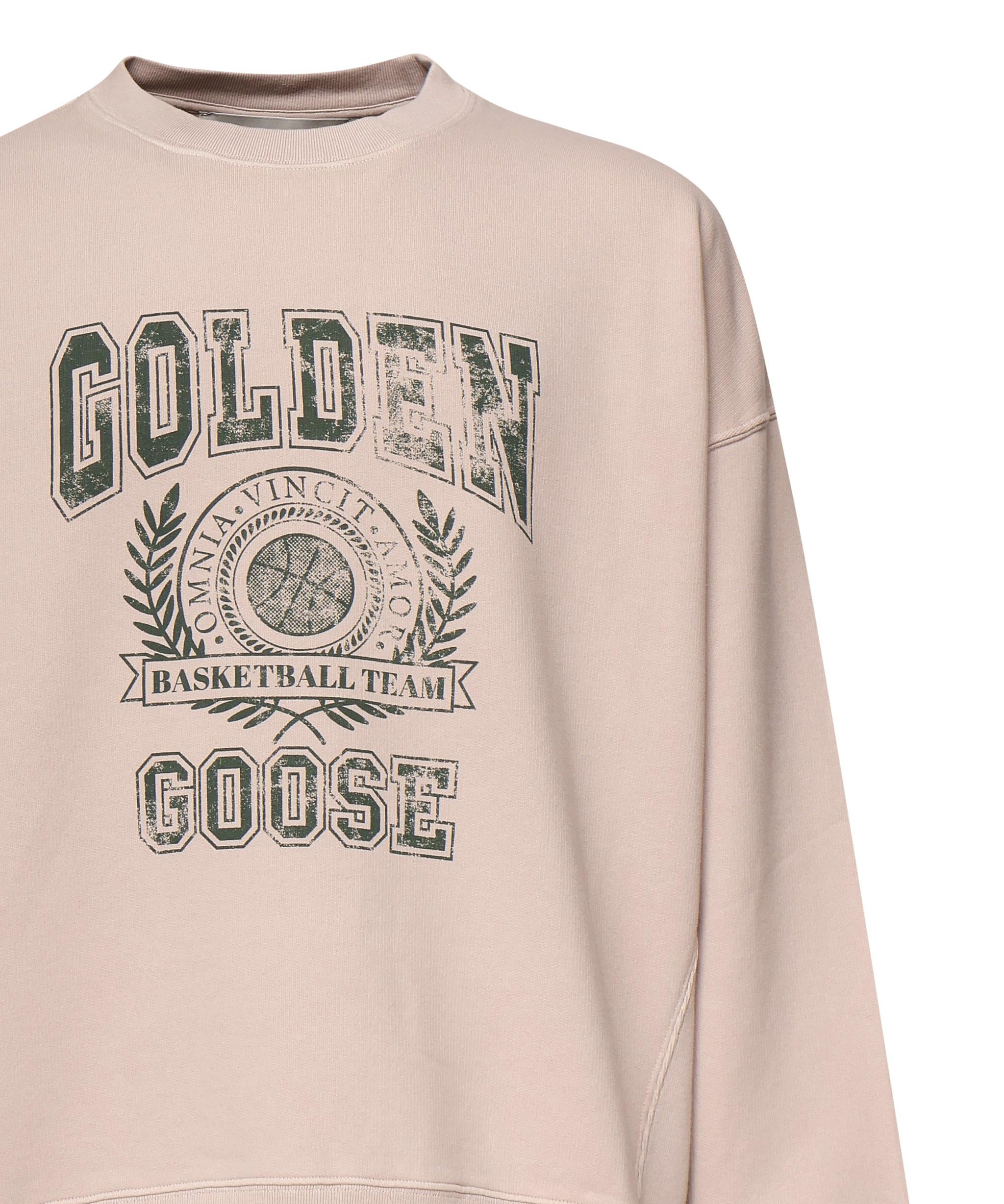 Felpa Journey con stampa GUP02175 P00186425758 GOLDEN GOOSE 