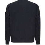 Felpa girocollo con effetto fiammato<BR/> K1S156100020 S0060V0020 STONE ISLAND 