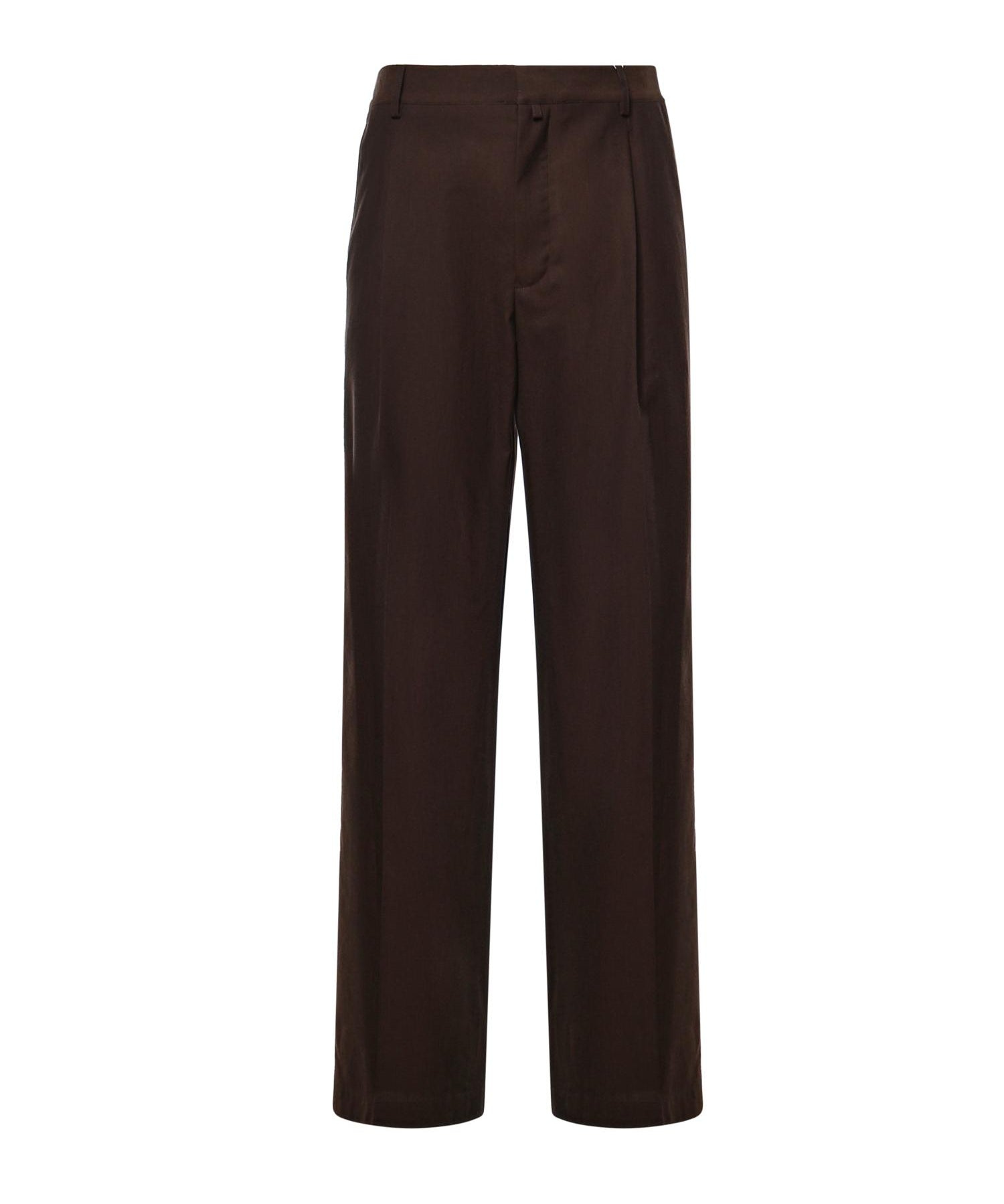 Pantaloni in tessuto camiceria di lana SH0KA0074 M36006142 MM6 Maison Margiela 