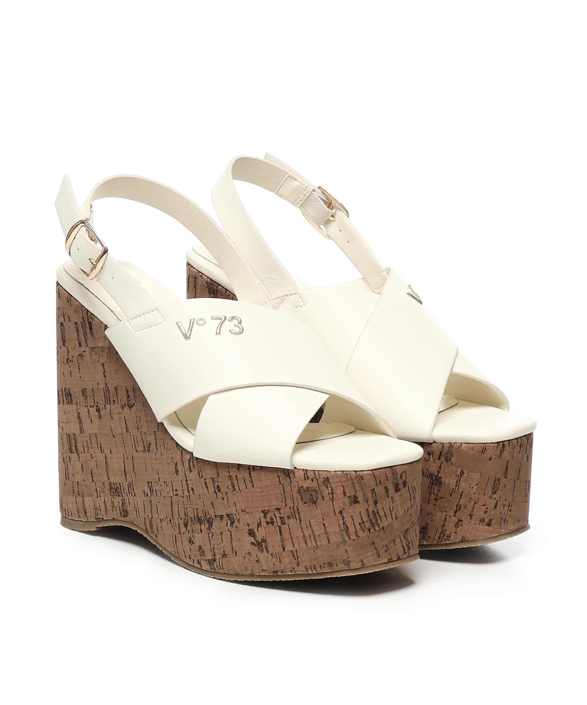 Zeppe kornelia 73SC98601 KORNELIA WEDGEOFF WHITE V° 73 
