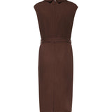 Abito midi a portafoglio con cintura 106565 A2W6L78 PINKO 