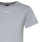T-shirt con logo lettering 100373 A34FE87 PINKO 