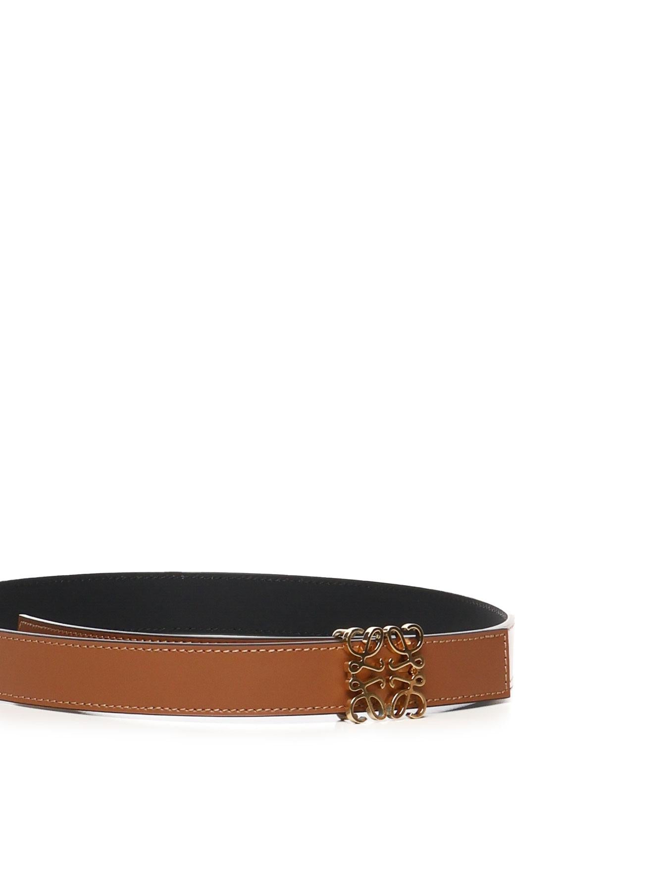 Cintura in pelle con logo E821Z26X03 2544 LOEWE 