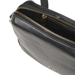 Borsa a tracolla in pelle con logo BIBP9E506 NERO BIASIA 