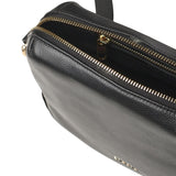 Borsa a tracolla in pelle con logo BIBP9E506 NERO BIASIA 