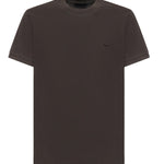 T-shirt in piquet di cotone NPMB352136TZEF S602 FAY 