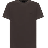 T-shirt in piquet di cotone NPMB352136TZEF S602 FAY 