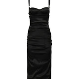 Abito longuette drapeggiato F6TUZT FURADN000 DOLCE & GABBANA 