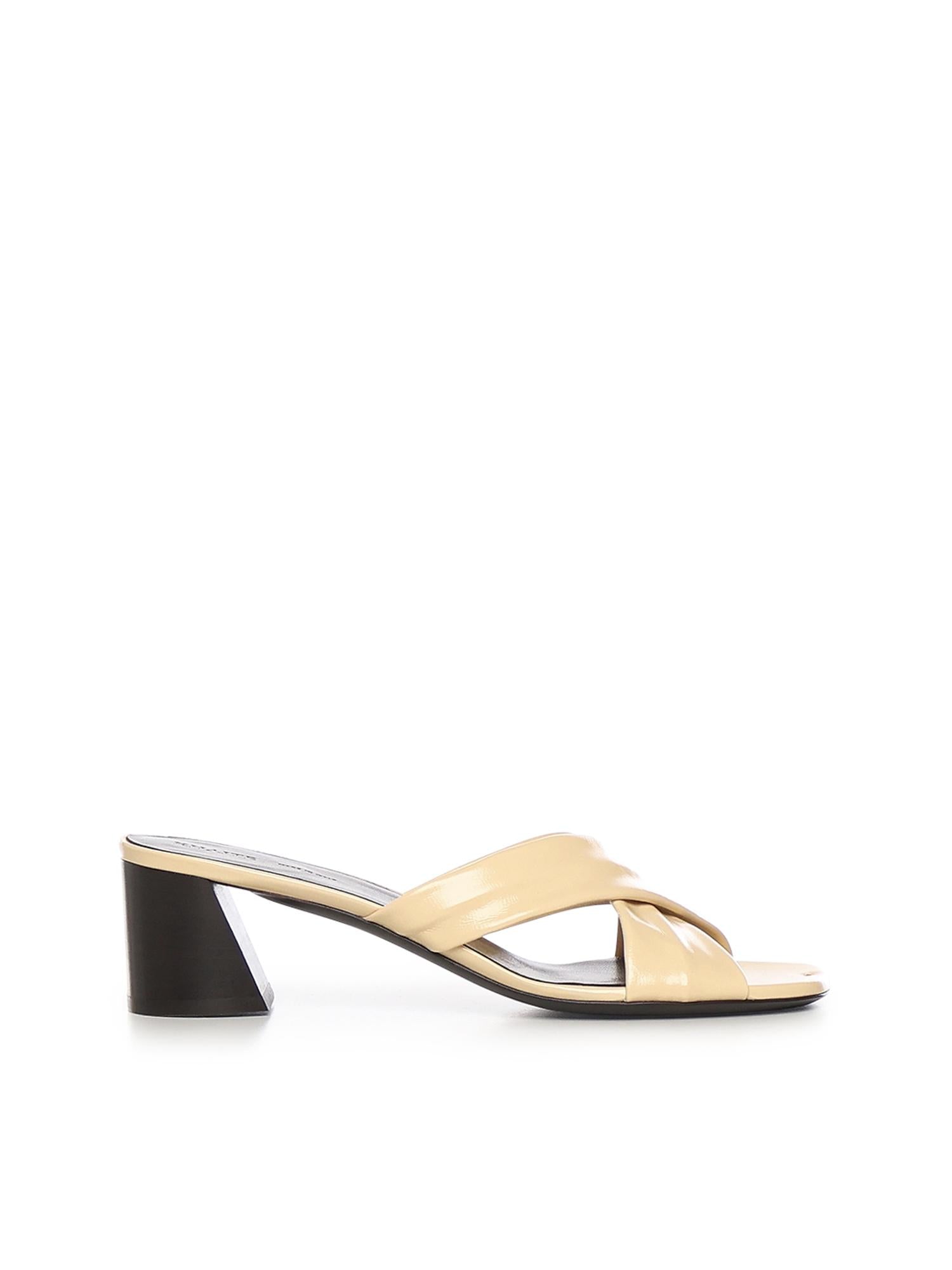 Mule Liria in pelle F3101 943L943 KHAITE 