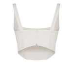 Top Corset con scollo tondo CORSET -IVORY THE ARCHIVIA 