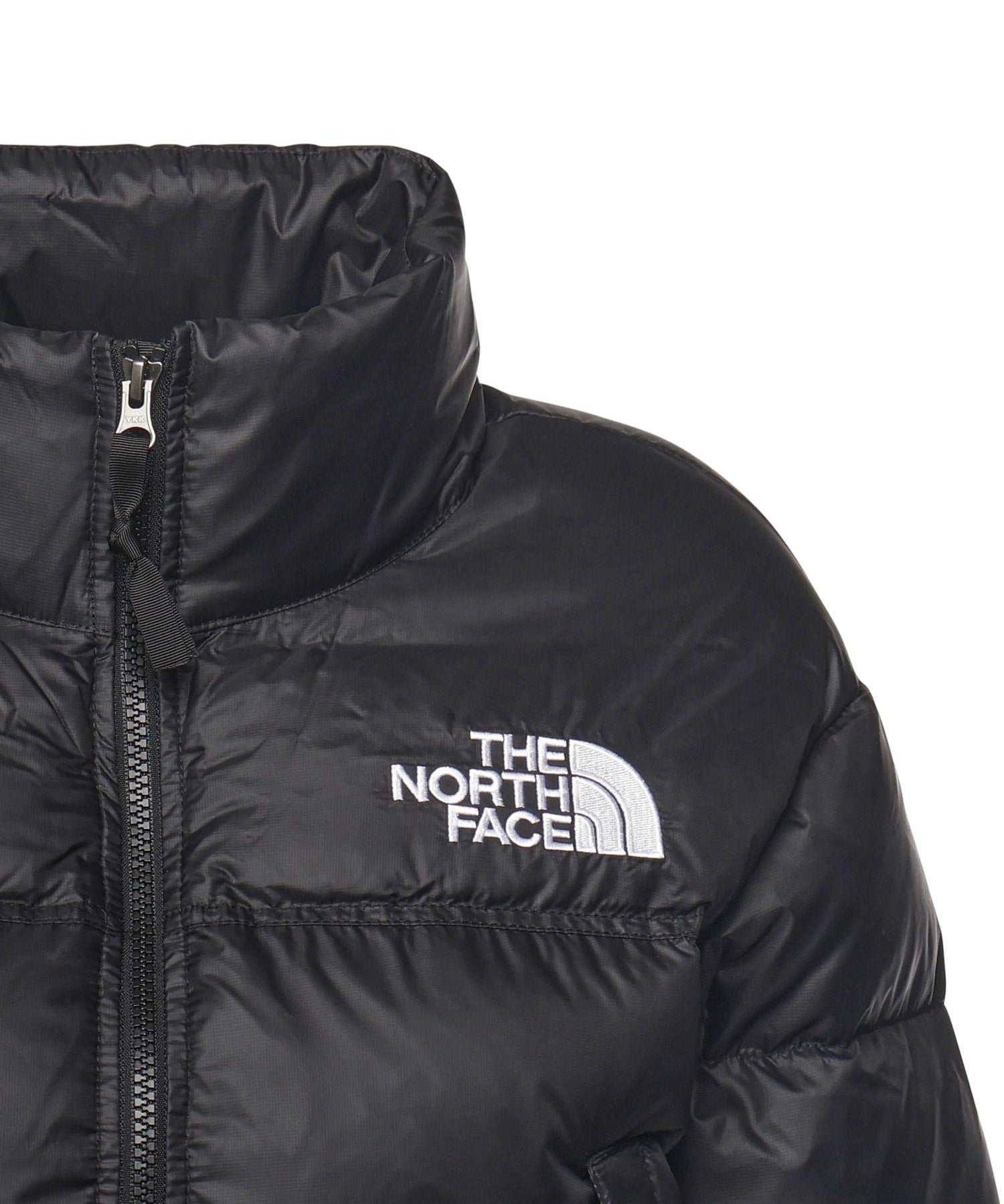 Giacca cropped Nuptse in nylon NF0A5GGEGOG1  THE NORTH FACE 