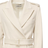 Cappotto lungo in lana e cashmere DJ743 WF0187DXXX004 DONDUP 