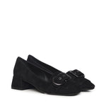 Décolleté Rose Buckle A56158 NERO CARMENS 