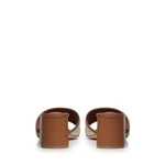 Mules Responsible 73 con logo 73SC9Y701CAN RESPONSIBLE 73 MULENATURALE/CUOIO V° 73 
