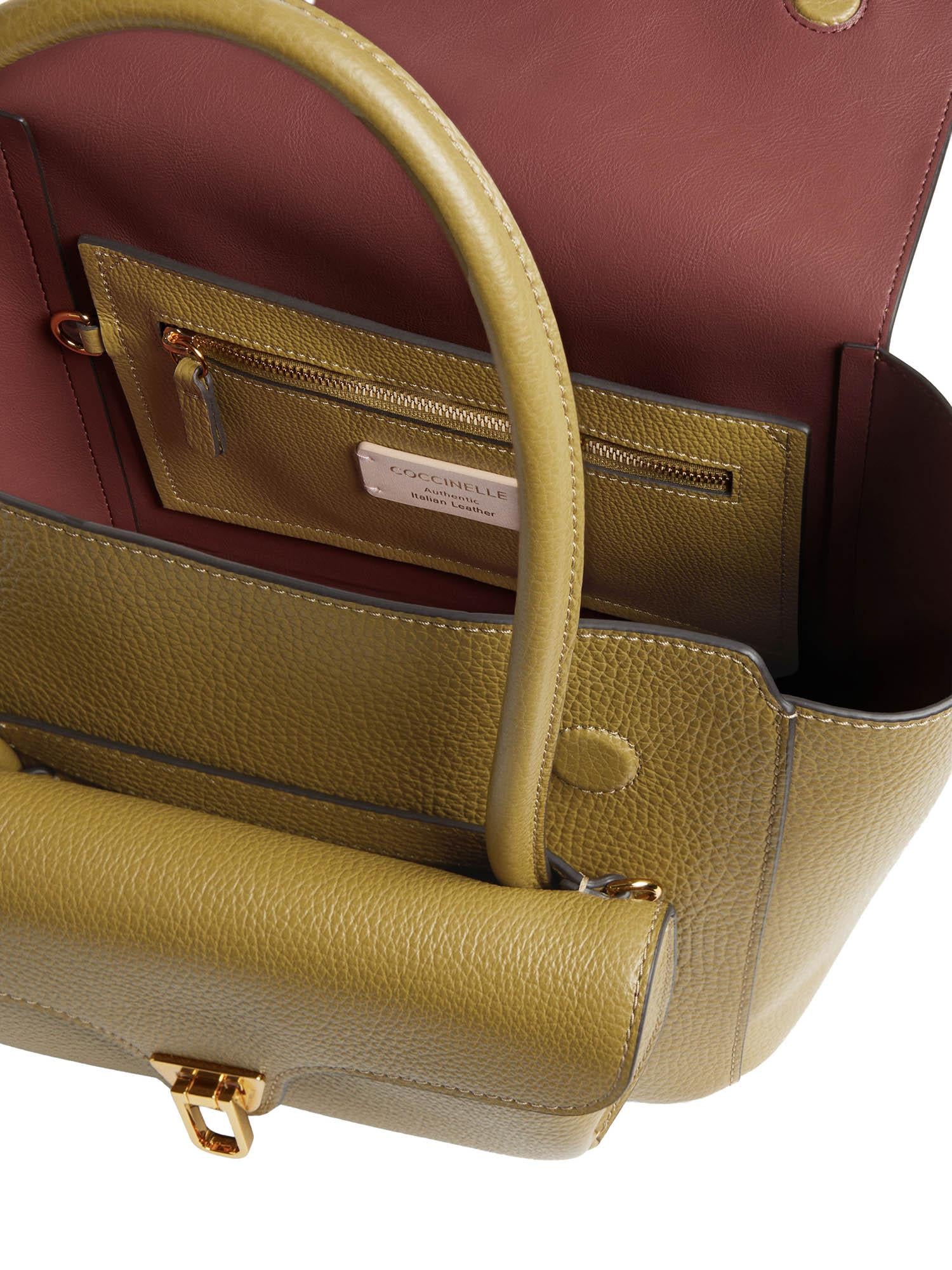 Borsa Double Beat Medium in pelle E1T8A180201 G43 COCCINELLE 
