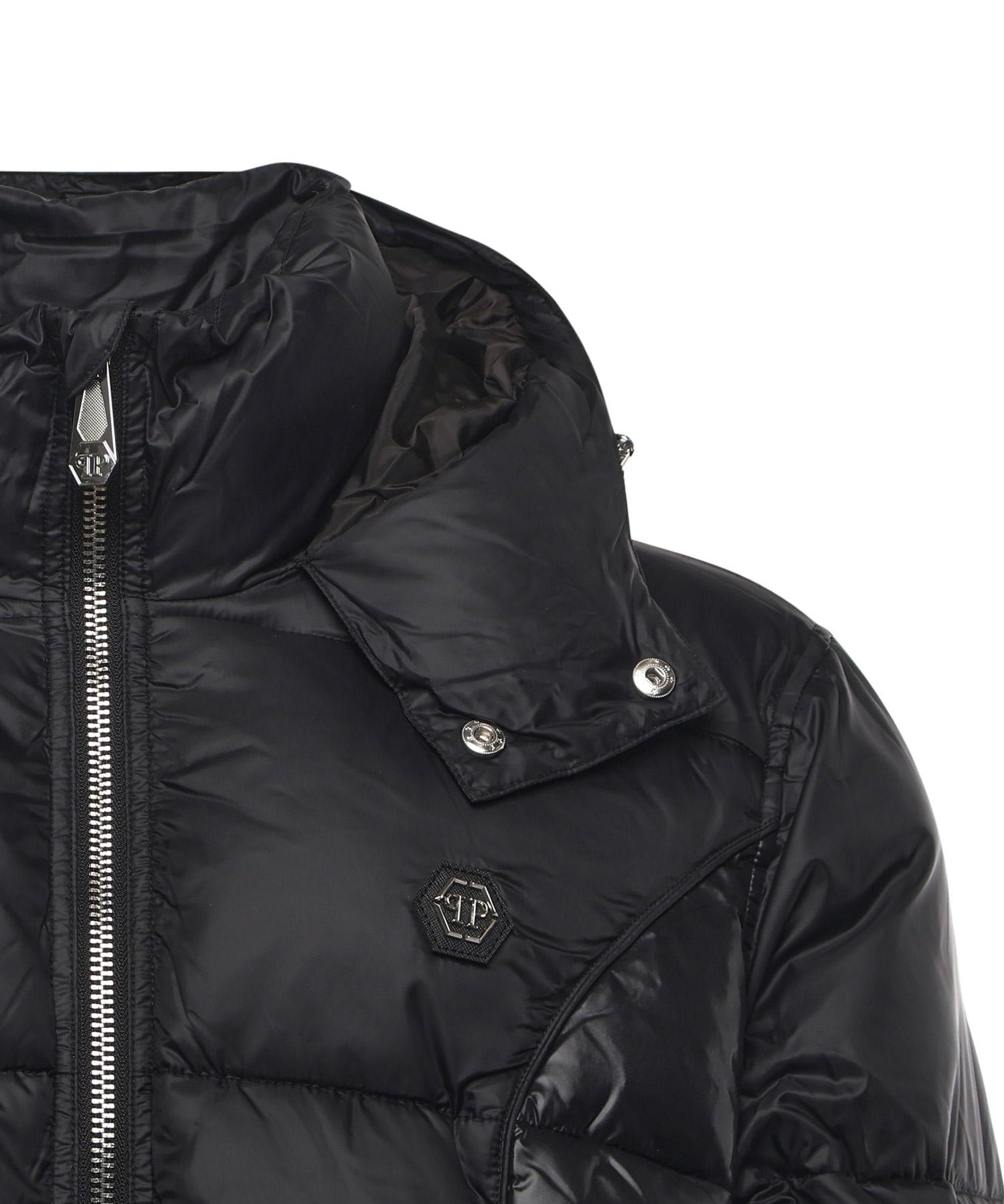 Piumino in nylon con logo FAECMRB2893 PNY00202 PHILIPP PLEIN 