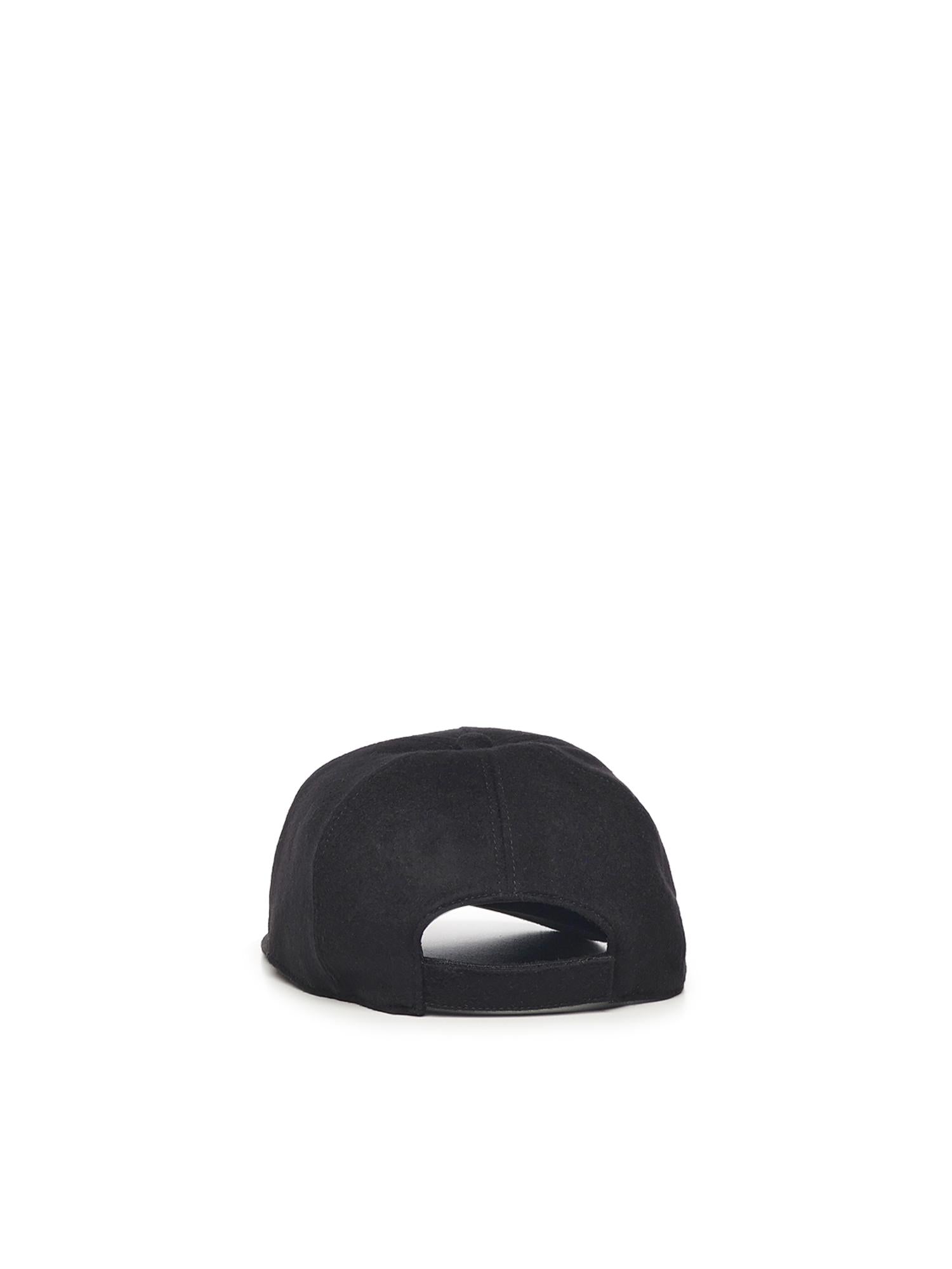 Baseball cap in lana e cashmere FXQ768 AYK2F0QA1 FENDI 