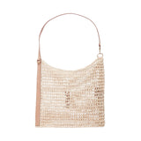 Borsa Oxalis in rafia macramè 773984 GAAEB9718 SAINT LAURENT 