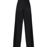 Pantaloni a vita alta con pieghe FTC17T FUBGBN0000 DOLCE & GABBANA 