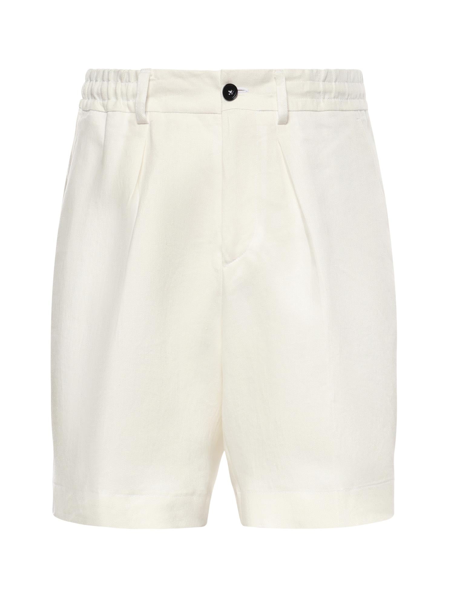 Bermuda Havier in lino HAVIER LM85BULL BIANCO BE ABLE 