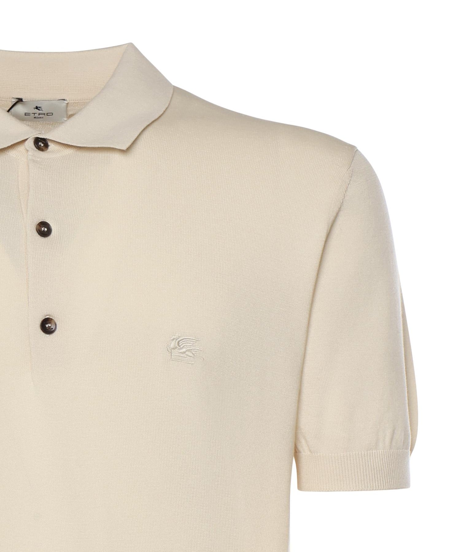 Polo in cotone con logo MRKF0004 AQ408W3796 ETRO 