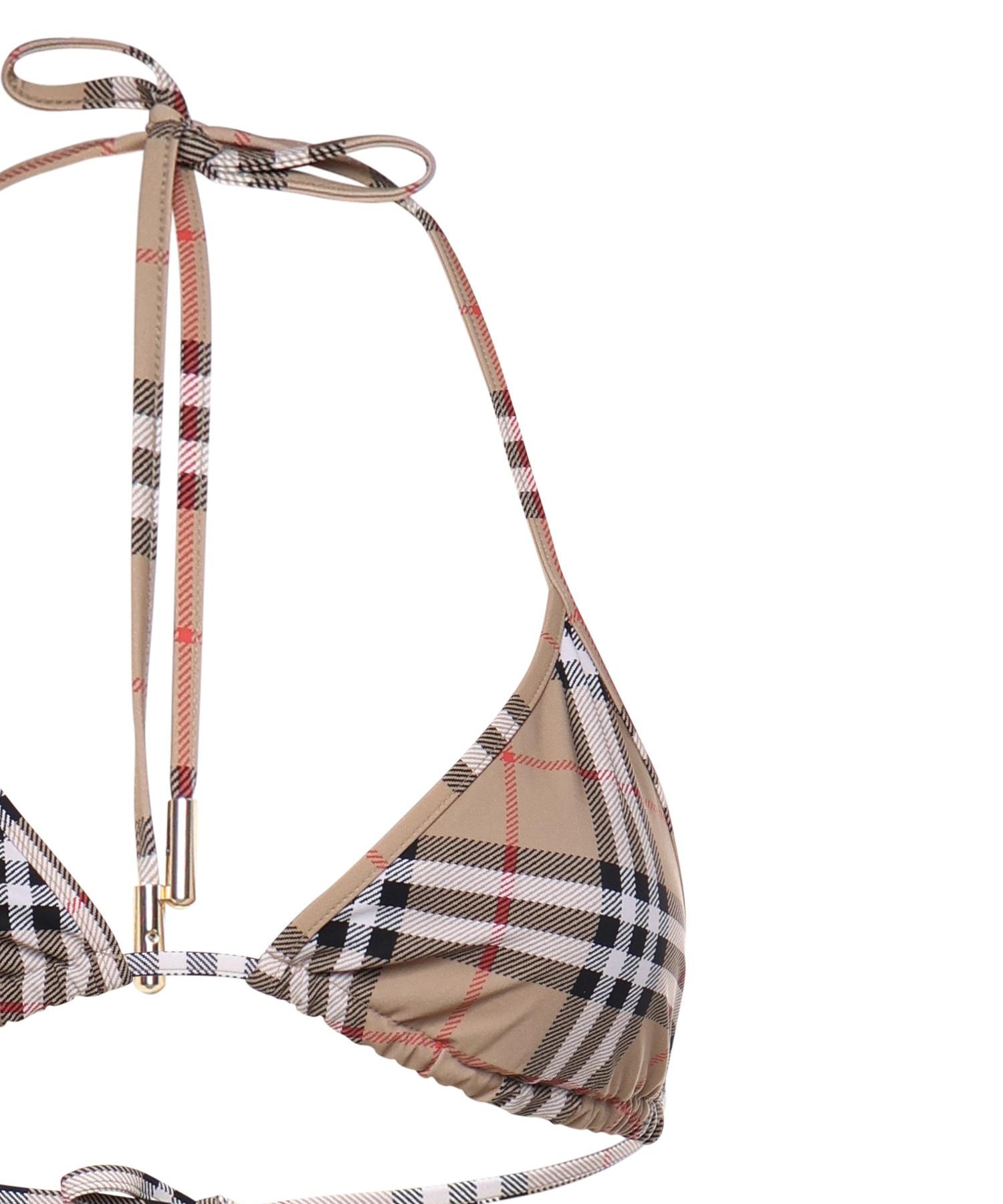 Bikini a triangolo Check 8009008 A5145 BURBERRY 