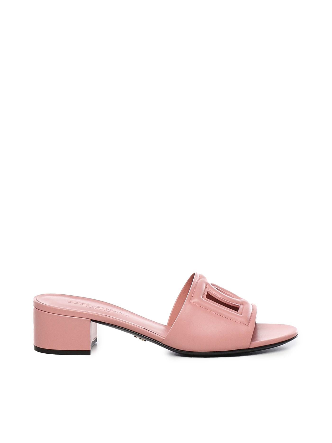 Mules DG in pelle CR1755 AY32980405 DOLCE & GABBANA 