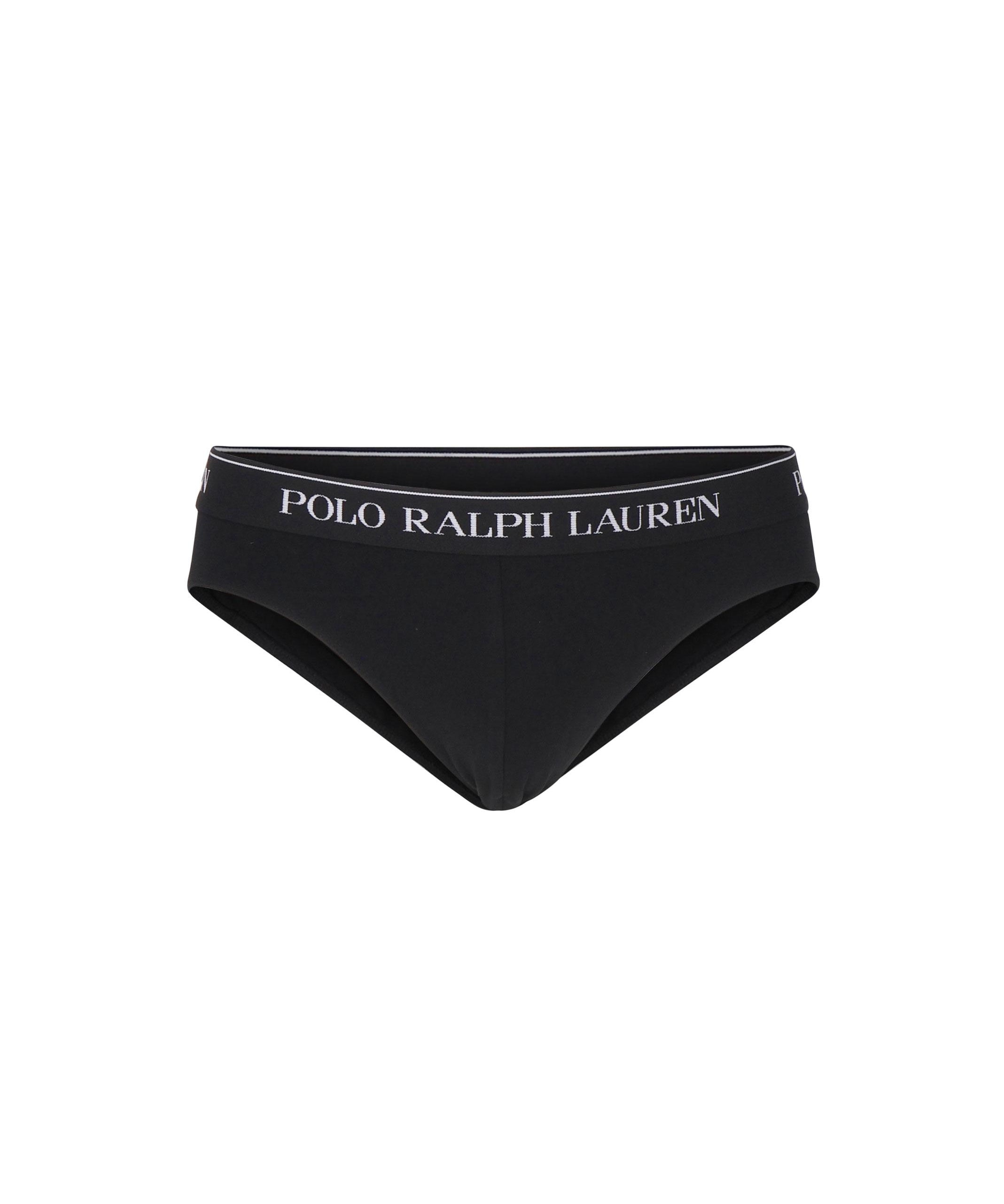 Tre paia di slip in cotone stretch 714835884 002 POLO RALPH LAUREN 