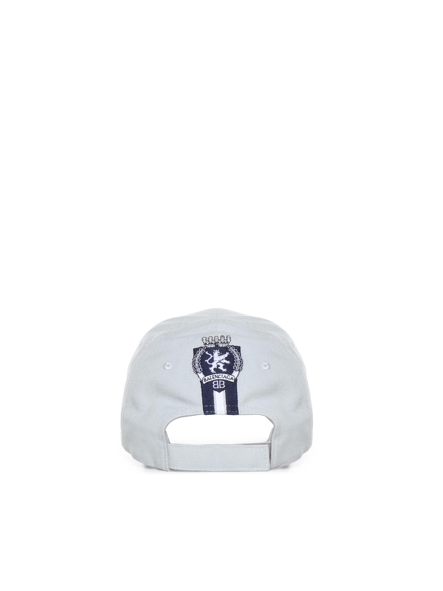 Berretto 3B Football in drill di cotone 857722 410B21242 BALENCIAGA 