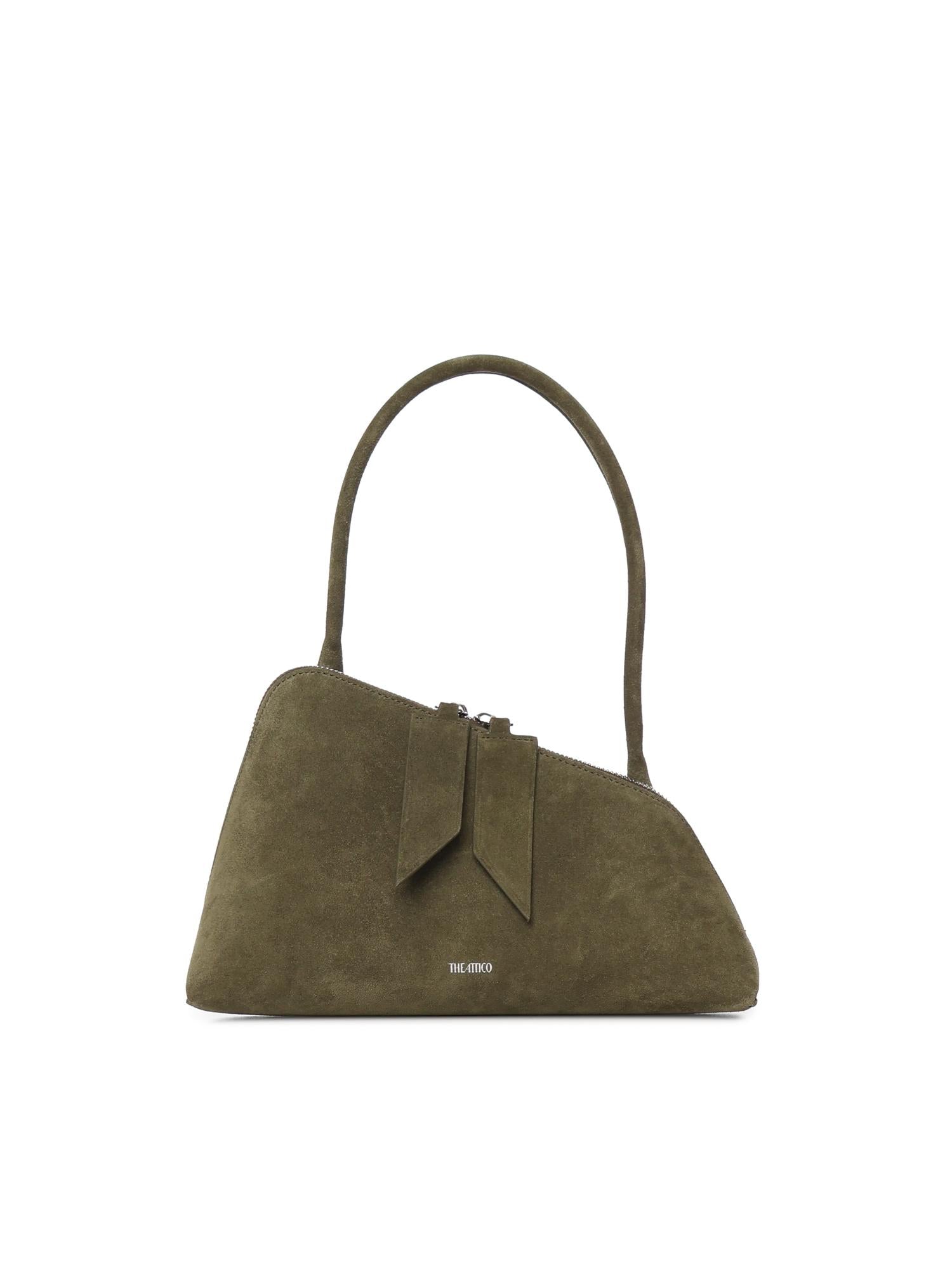 Borsa a spalla Sunrise in suede 251WAH00042 LBT007AA828 THE Attico 