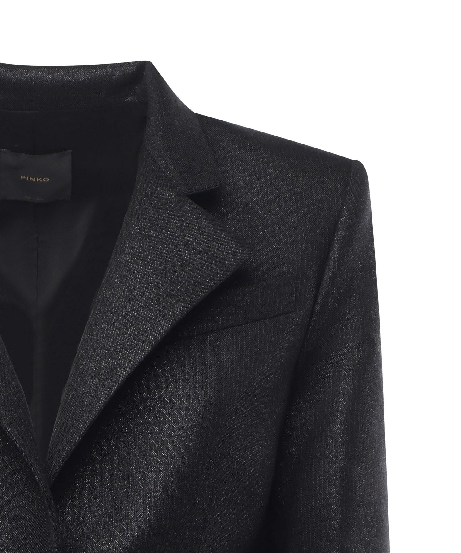Blazer gessato con cinturino 106098 A305Z99 PINKO 