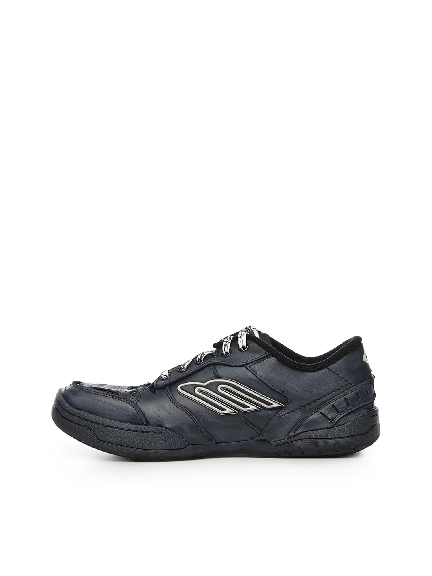 Sneaker Hamptons Worn-Out in pelle 841765 WCURB1000 BALENCIAGA 