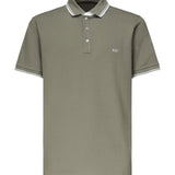 Polo con logo NPMB250140STDW V201 FAY 