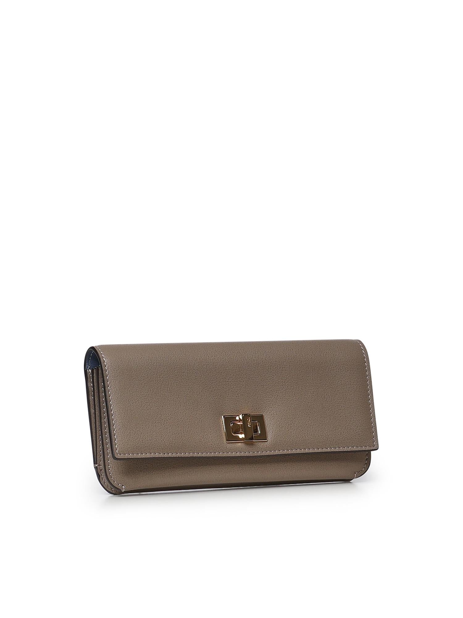 Portafogli Fendi Way Continental in pelle 8M0554 AWR7F1WVB FENDI 