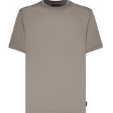 T-shirt in cotone e seta 810324 ZQ317Z0914 ZANONE 