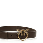 Cintura Love Birds in pelle 100125 A0F1L74Q PINKO 