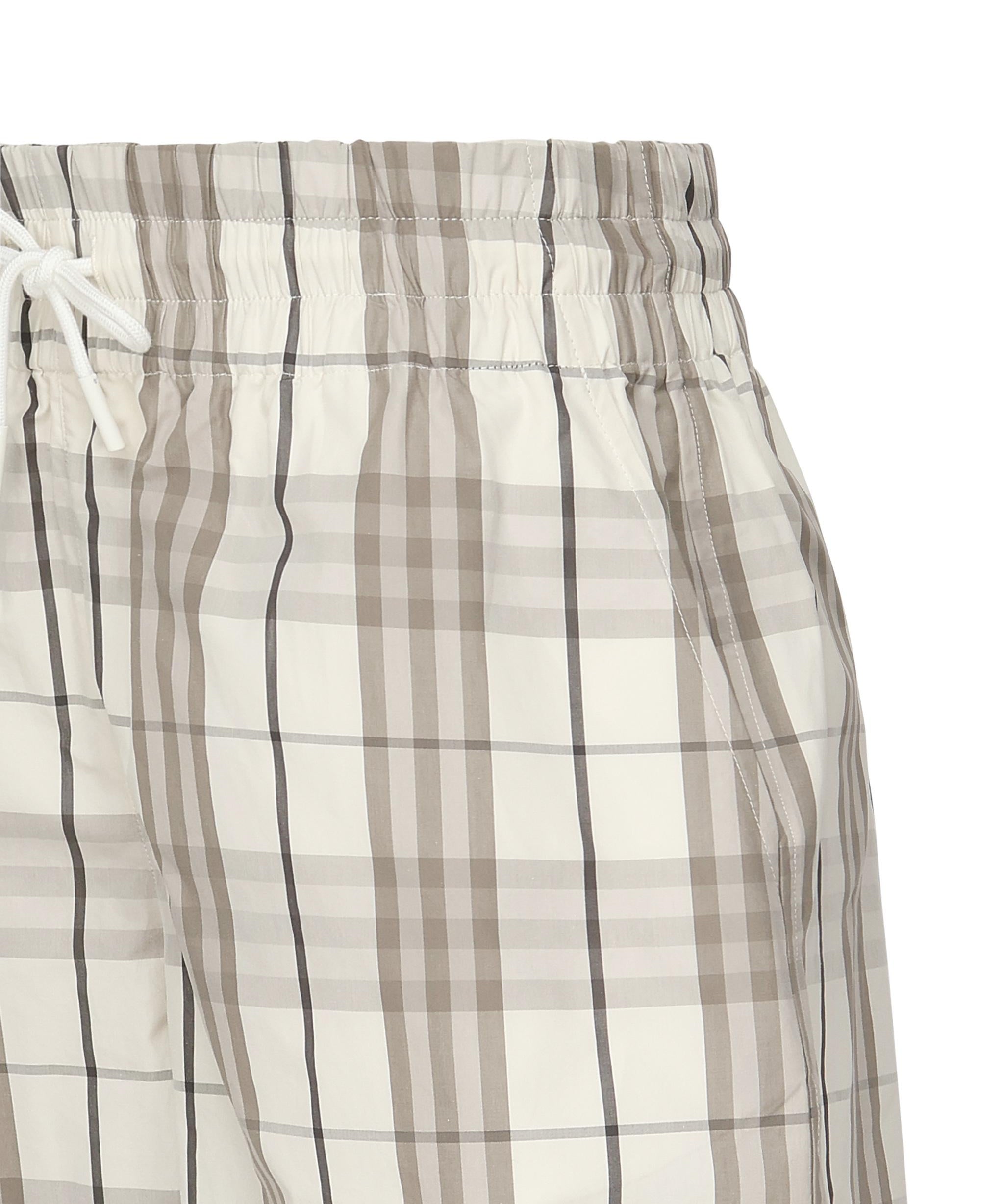 Short check in cotone 8109232 C2539 BURBERRY 