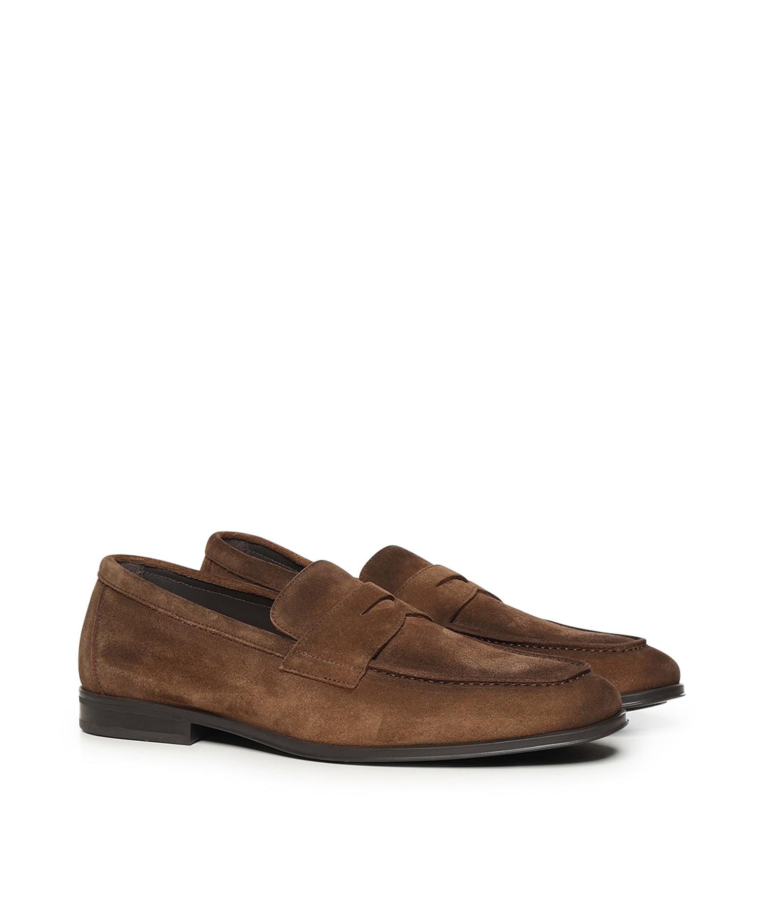 Mocassini Penny Adler in suede DU3382NOTTUY260 TM01 DOUCAL'S 