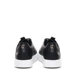 Sneakers Road in pelle di nappa ROAD 1 NAPPABLACK/WHITE GIULIANO GALIANO 