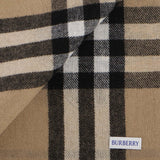Sciarpa reversibile in cashmere con EKD 8073768 A7026 BURBERRY 