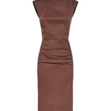 Abito longuette in lino 106521 A34IL78 PINKO 
