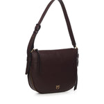 Borsa a spalla hobo in pelle 105113 A0QOLA7Q PINKO 