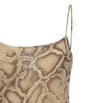 Abito lungo Ninfea T190131A TNP264NATURAL PYTHON THE ANDAMANE 